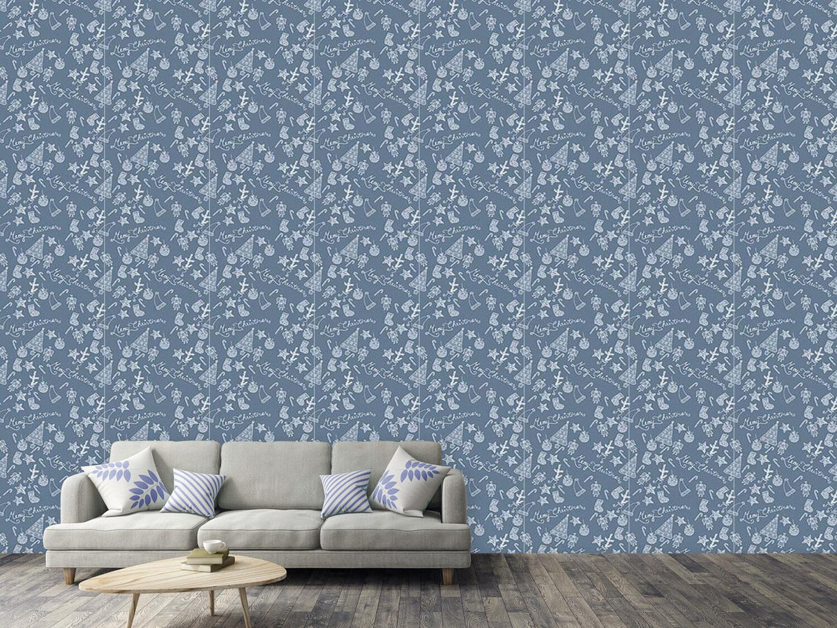 patterned-wallpaper-merry-christmas-to-blue