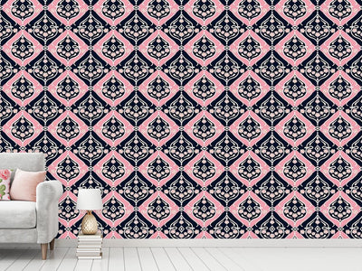 patterned-wallpaper-folkloria-rose