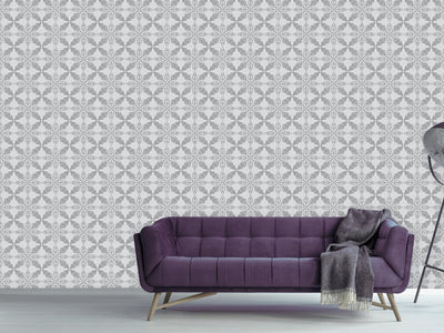 patterned-wallpaper-moroccan-grey