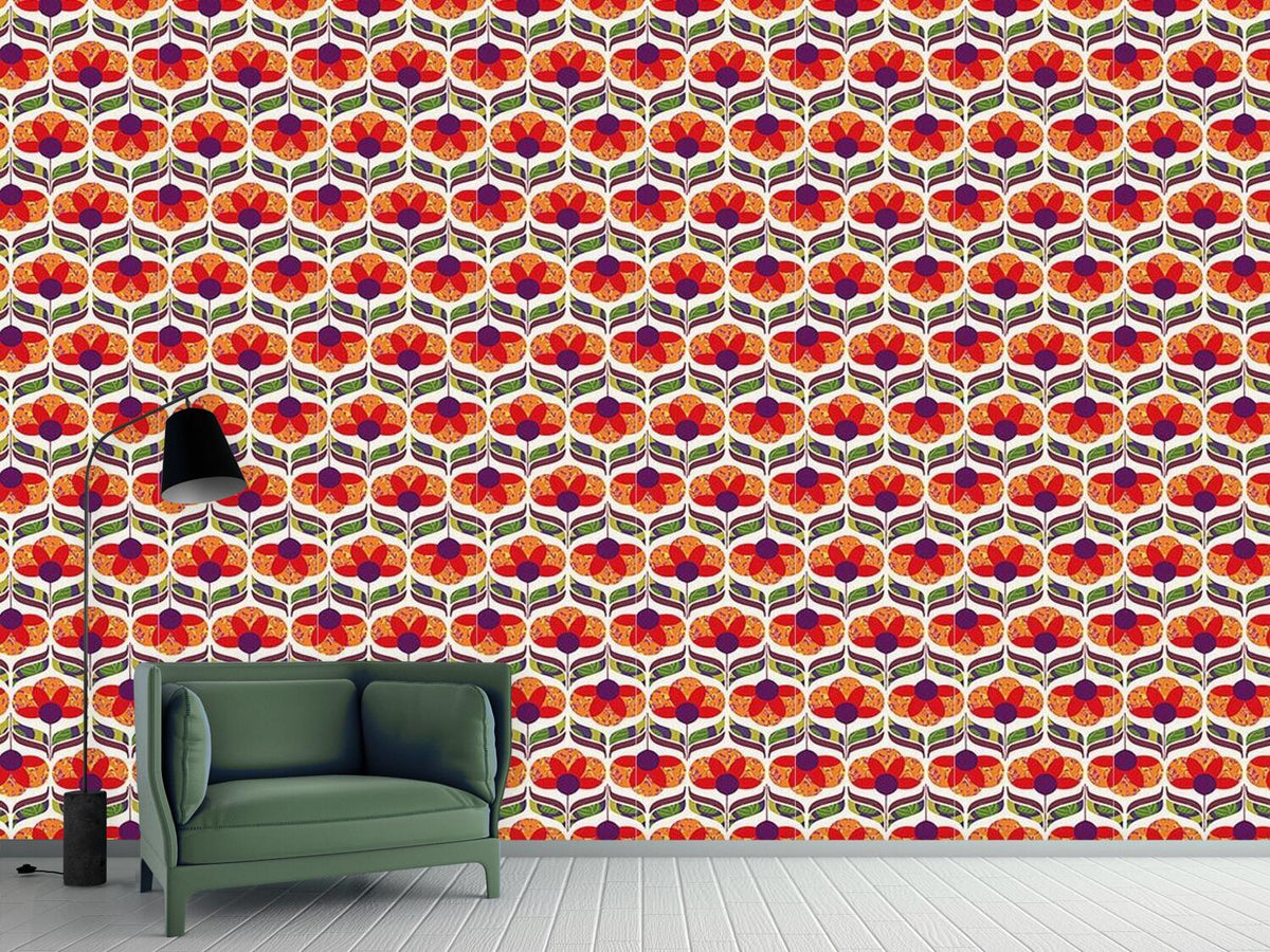 patterned-wallpaper-flower-power-design