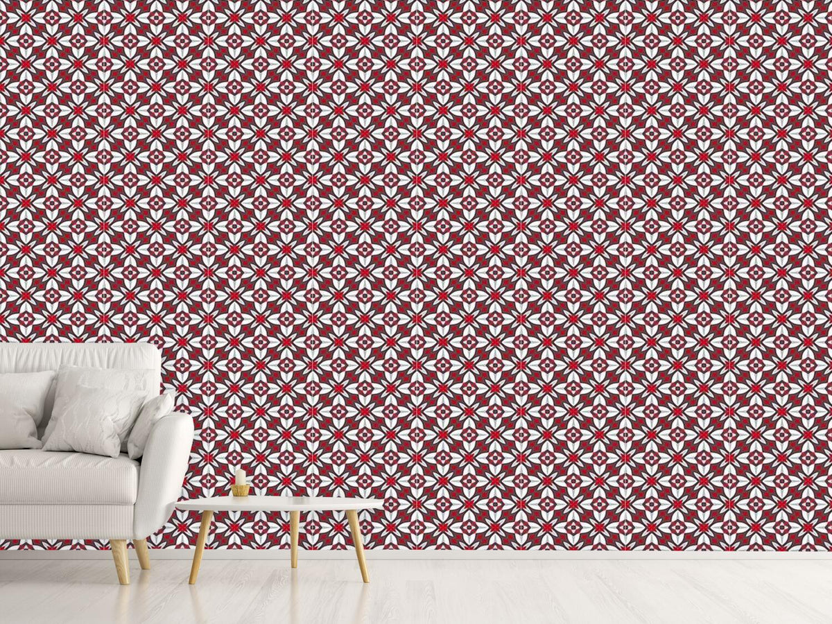 patterned-wallpaper-the-flowers-of-the-geometry