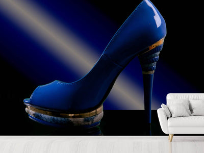 photo-wallpaper-the-blue-high-heel