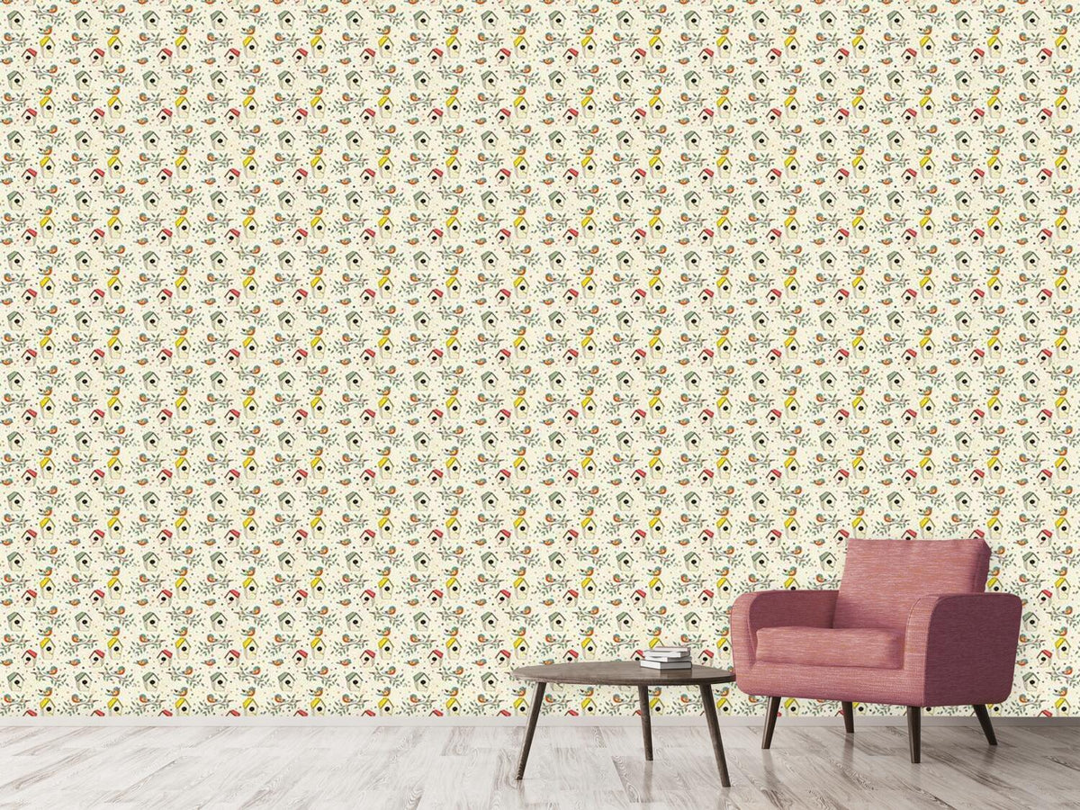 patterned-wallpaper-bird-house