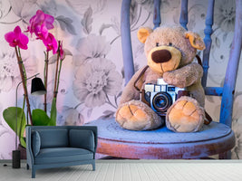 photo-wallpaper-camera-teddy-bear