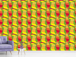 patterned-wallpaper-cubism