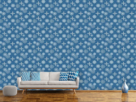 patterned-wallpaper-ice-crystals-blue