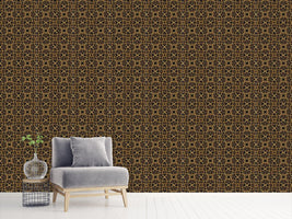 patterned-wallpaper-floral-gold-jewellery