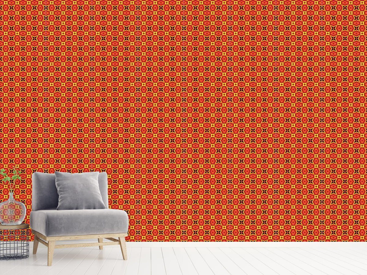 patterned-wallpaper-african-geometry