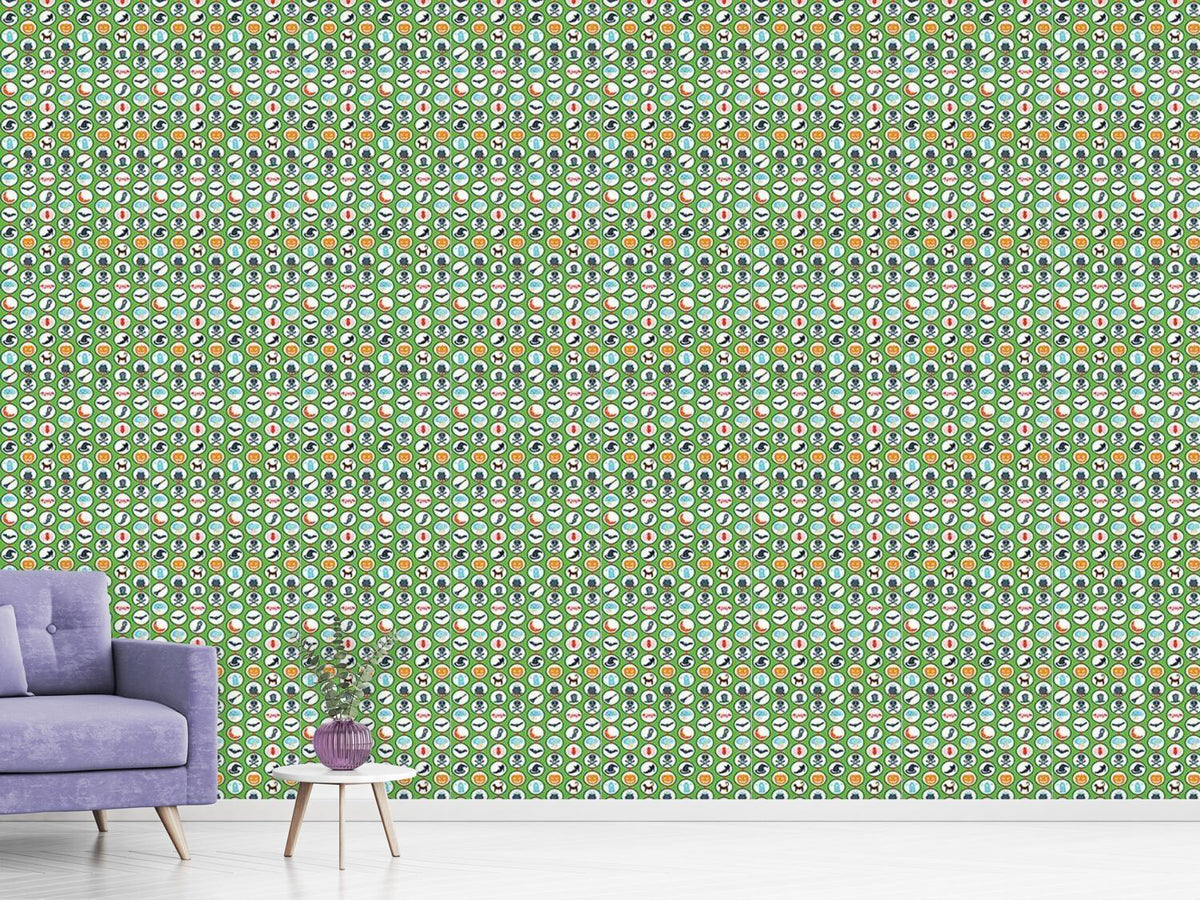 patterned-wallpaper-scary-parade