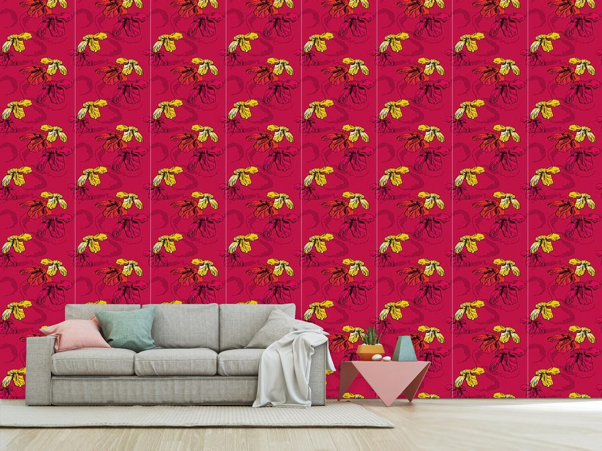 patterned-wallpaper-orchid-pink