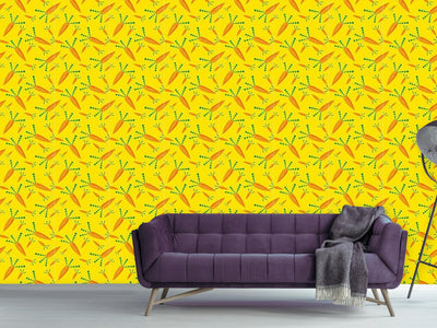 patterned-wallpaper-funky-carrots