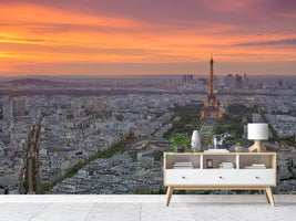 photo-wallpaper-paris-skyline-at-sunset