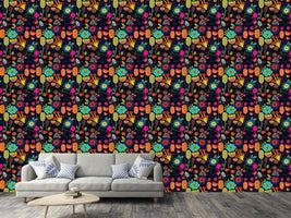 patterned-wallpaper-magic-night-garden