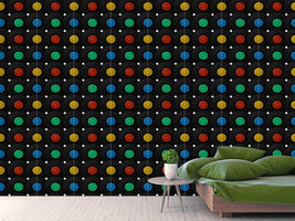 patterned-wallpaper-record-disk