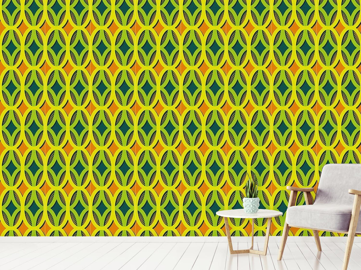 patterned-wallpaper-rays-in-ovals