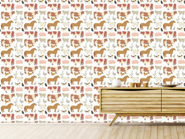 patterned-wallpaper-barnyard