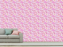 patterned-wallpaper-garden-of-sweet-romance