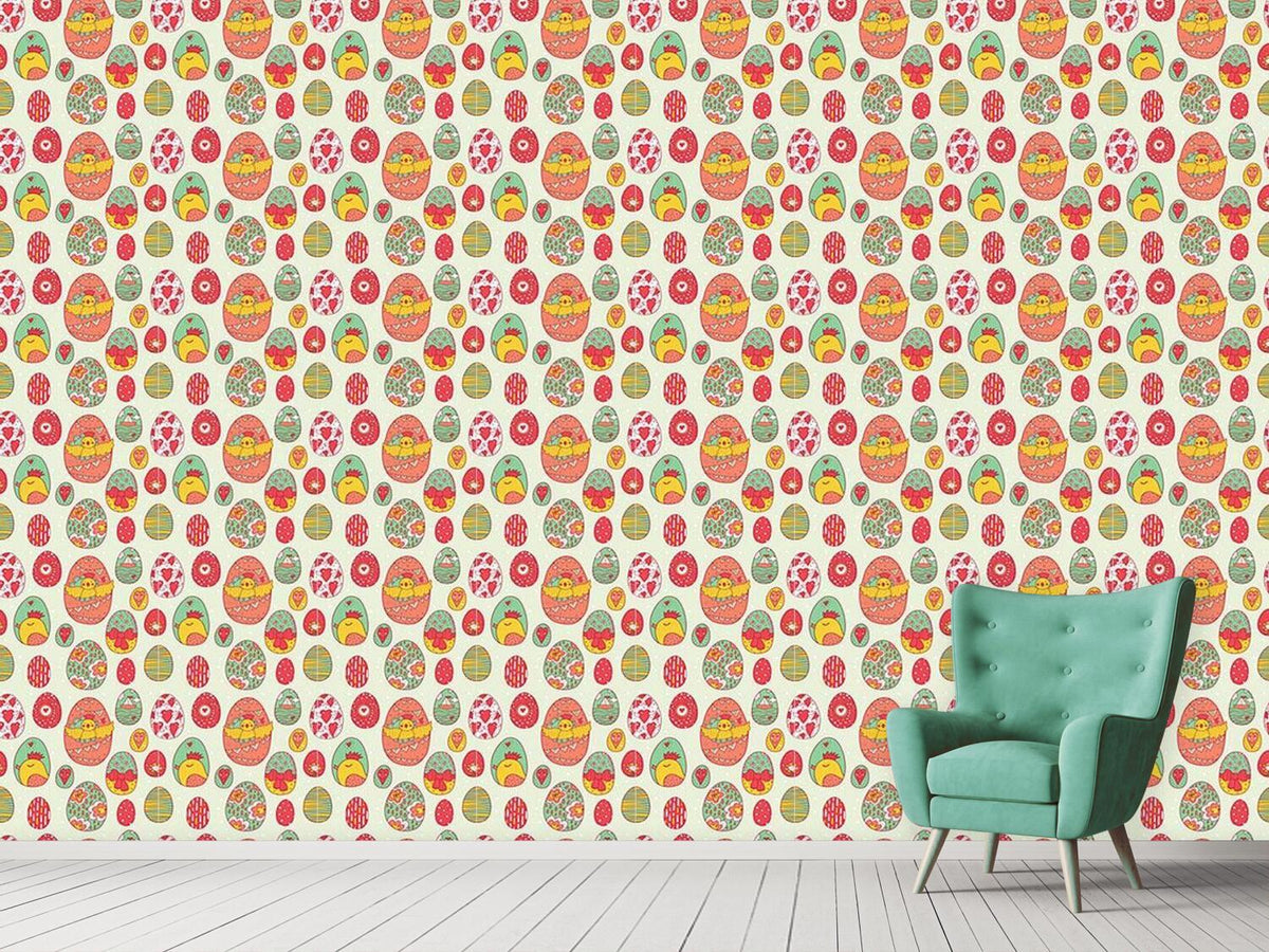 patterned-wallpaper-easter-egg-station