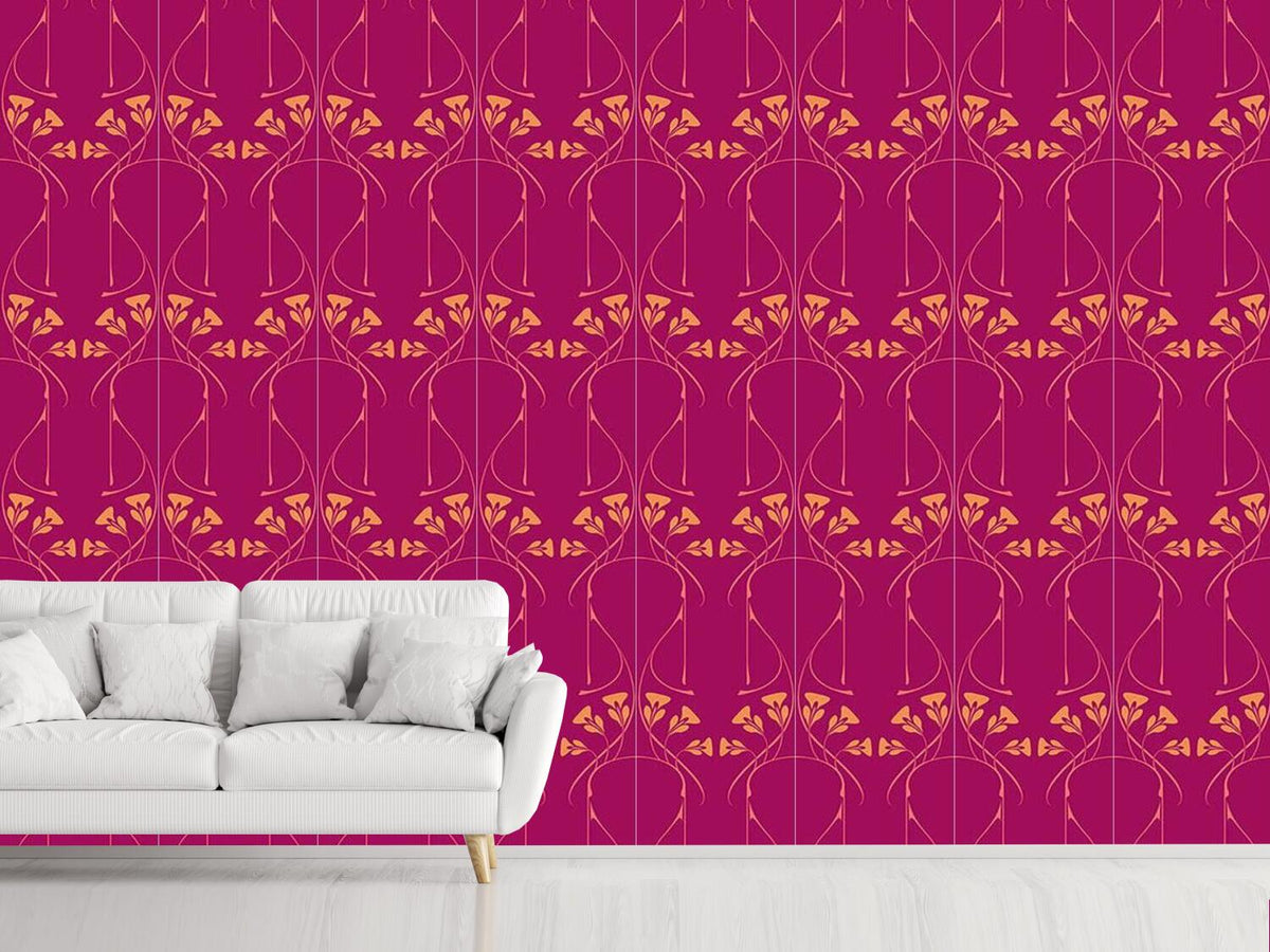 patterned-wallpaper-pelleas-et-melisande-magenta