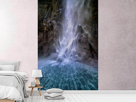 photo-wallpaper-stirling-falls-along-milford-sound