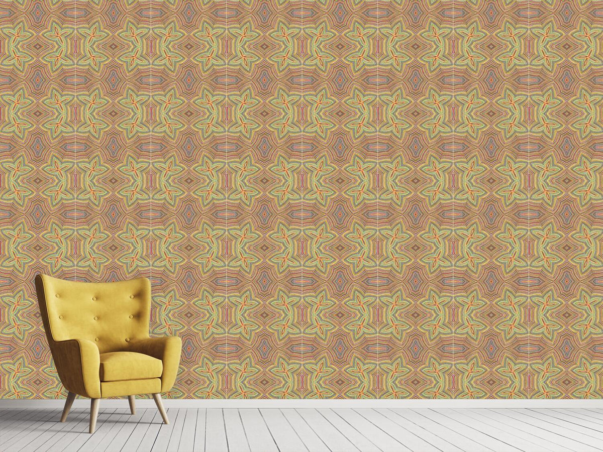 patterned-wallpaper-crayon-flowers