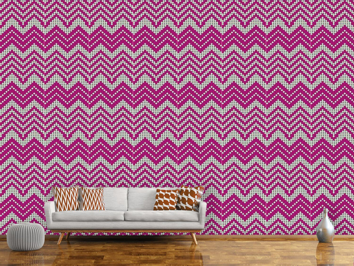 patterned-wallpaper-dot-chevron