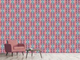 patterned-wallpaper-romanesque-fresco