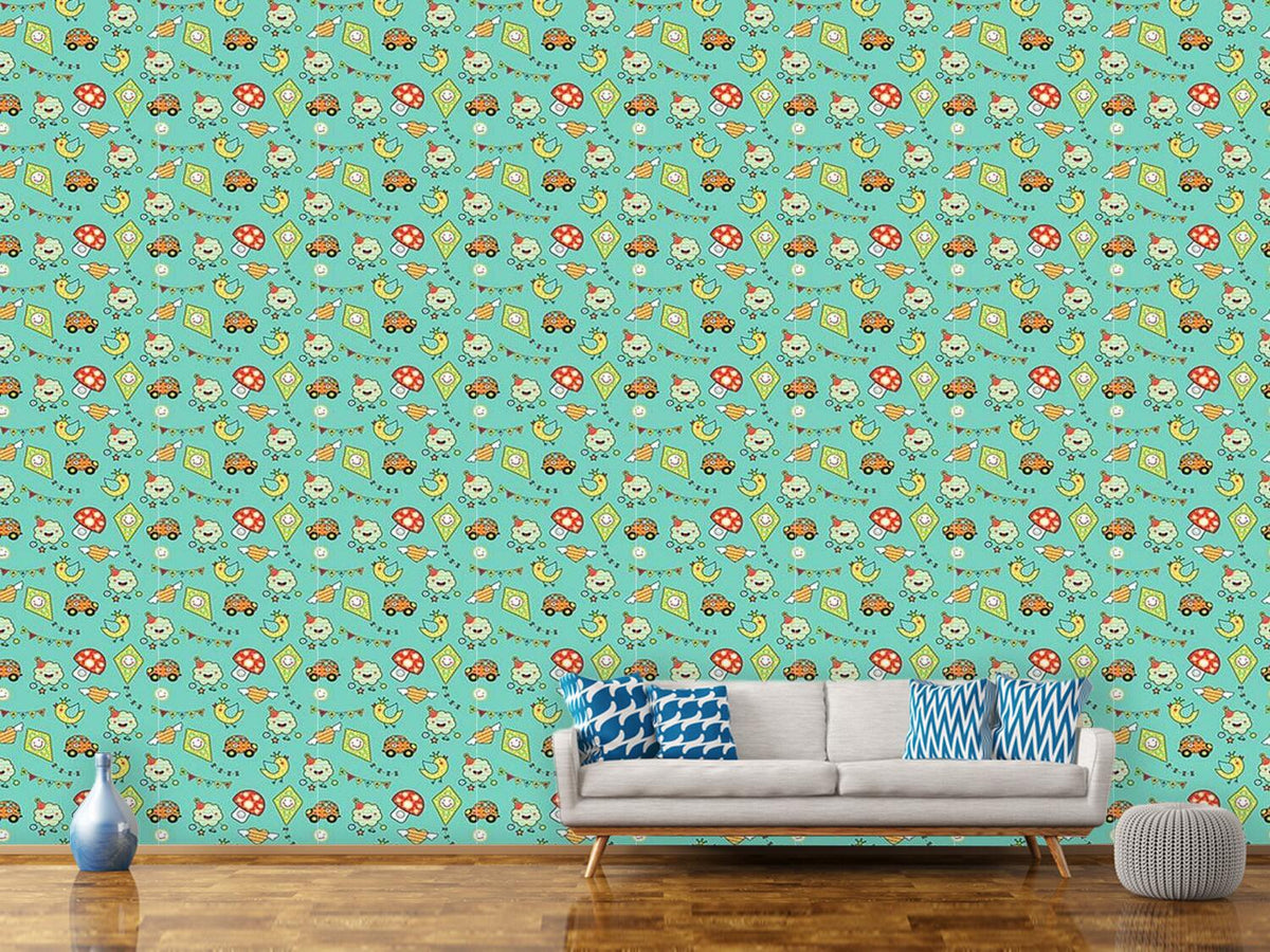 patterned-wallpaper-come-on-kids