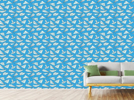 patterned-wallpaper-full-of-paper-planes