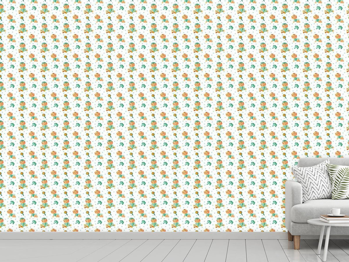 patterned-wallpaper-baby-boy-and-toy