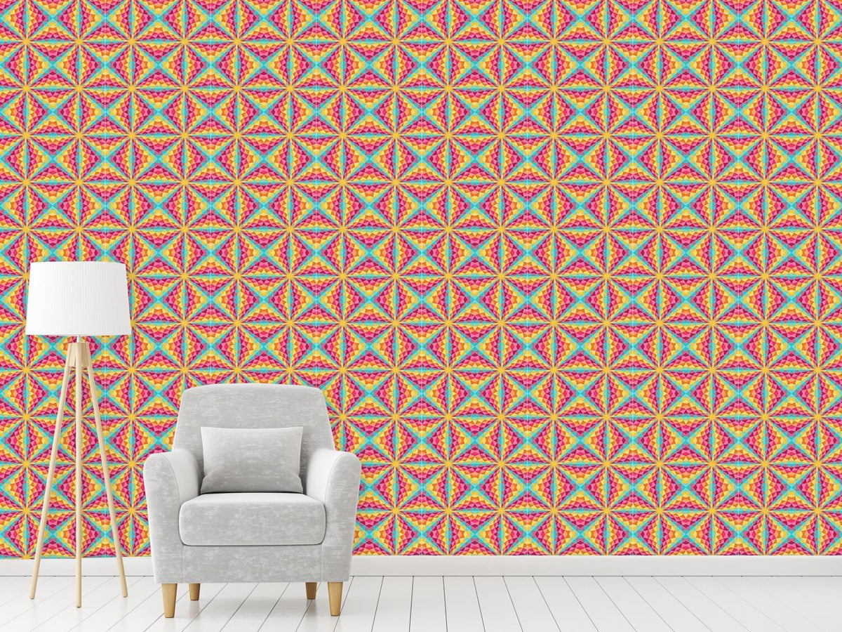 patterned-wallpaper-colorful-kaleidoscope