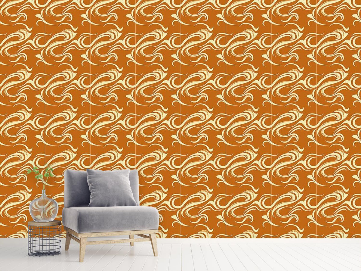 patterned-wallpaper-paikea-orange