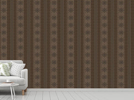 patterned-wallpaper-nordic-brown