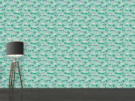 patterned-wallpaper-accessoires-des-femmes