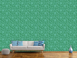 patterned-wallpaper-stars-on-wire