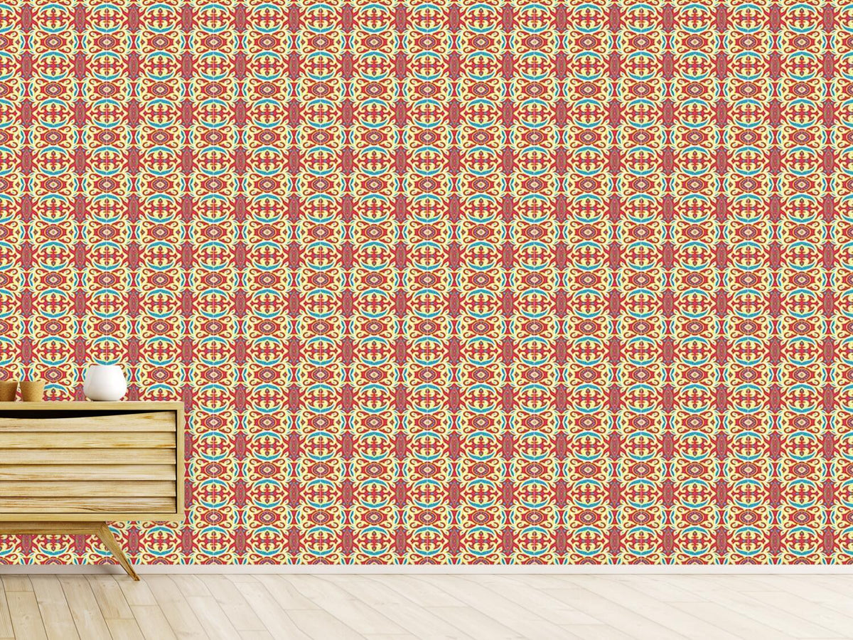 patterned-wallpaper-arabesque-interpretion