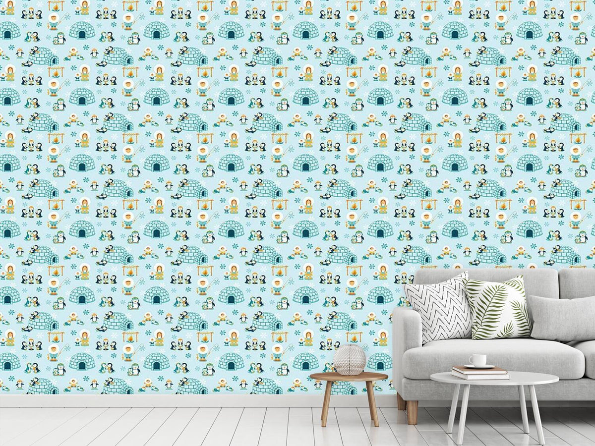 patterned-wallpaper-snowland-family