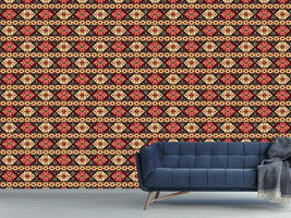 patterned-wallpaper-colorful-kilim