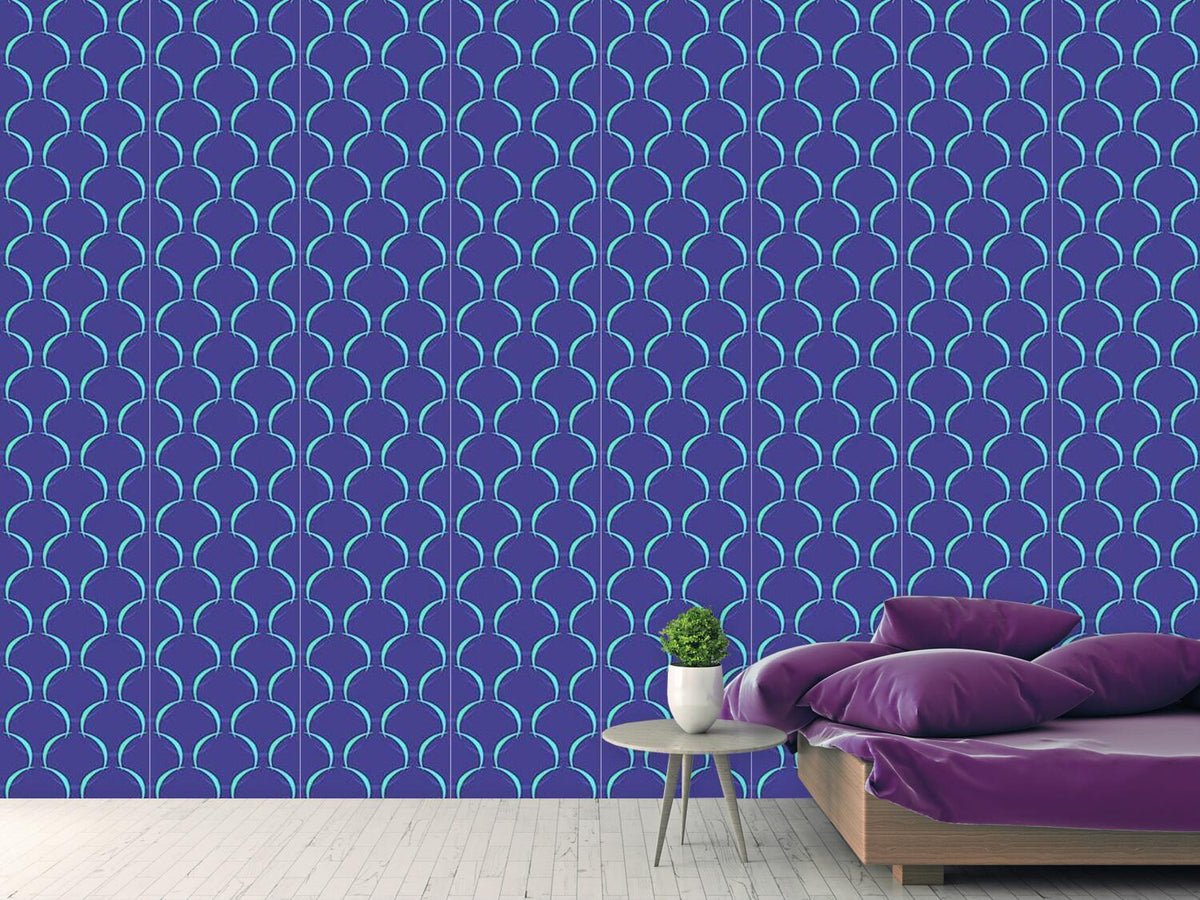 patterned-wallpaper-mesh-blue