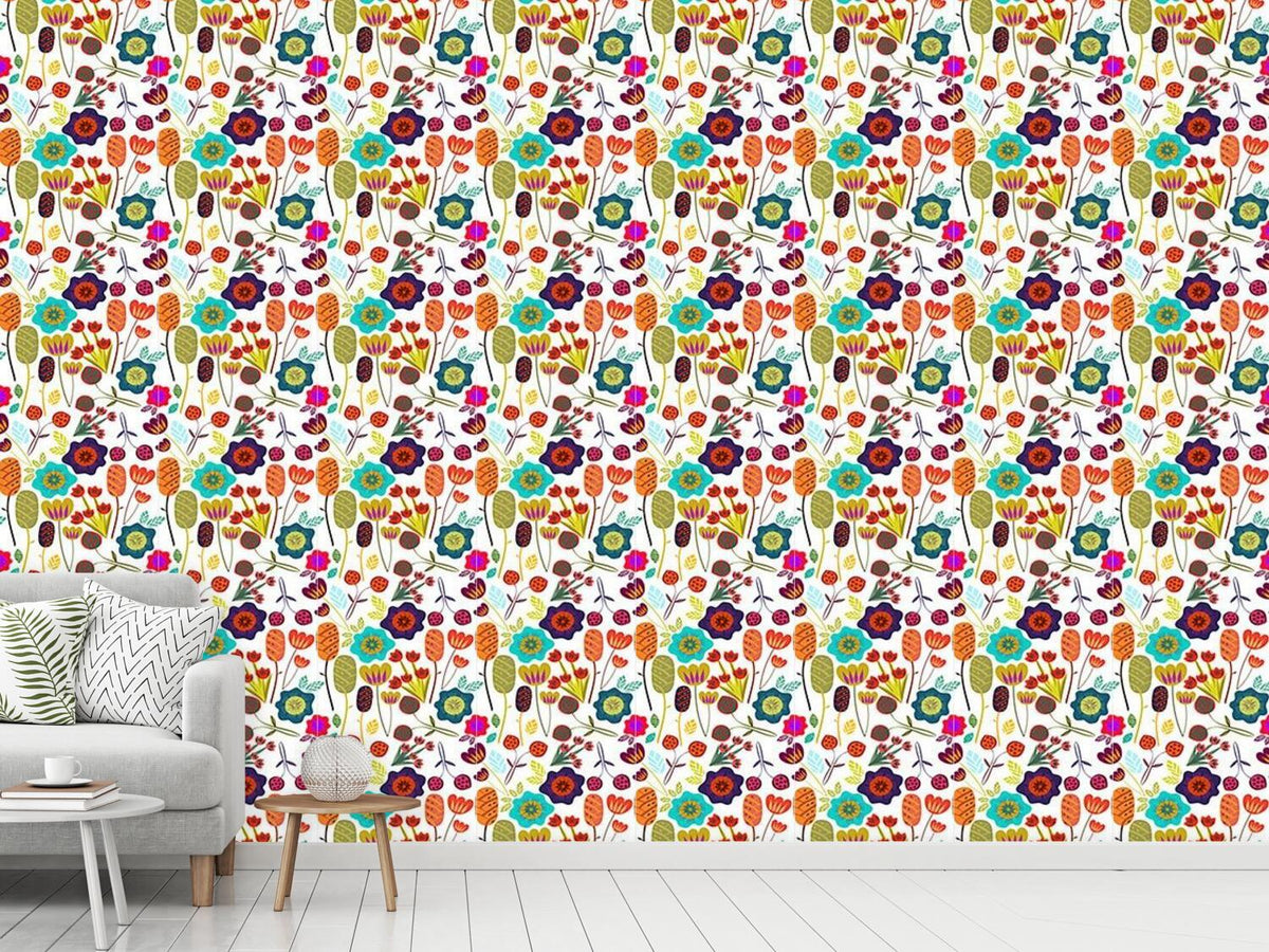 patterned-wallpaper-magic-garden