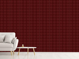 patterned-wallpaper-earthy-mosaic