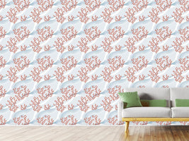 patterned-wallpaper-fire-coral