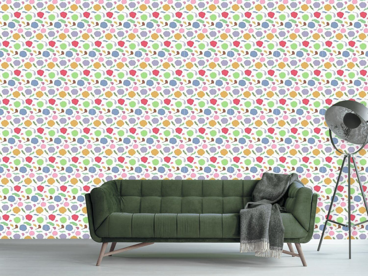 patterned-wallpaper-kindergarten-flowers