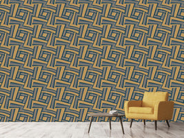 patterned-wallpaper-maze-camel