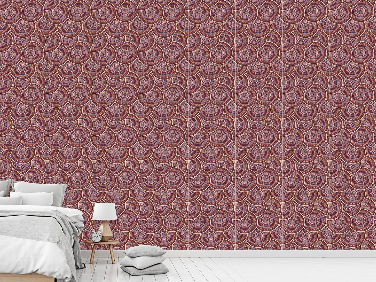 patterned-wallpaper-ethno-mandalas