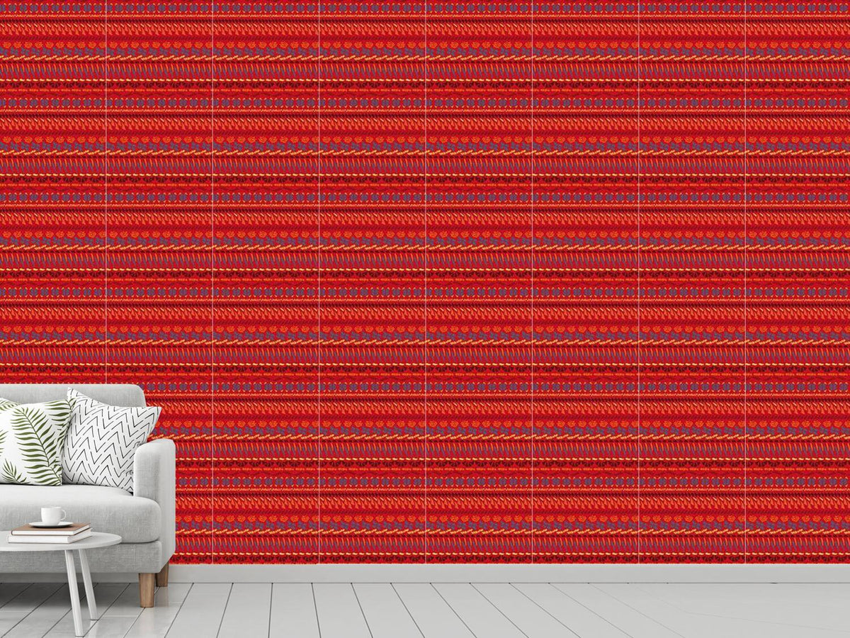 patterned-wallpaper-multi-kulti-red