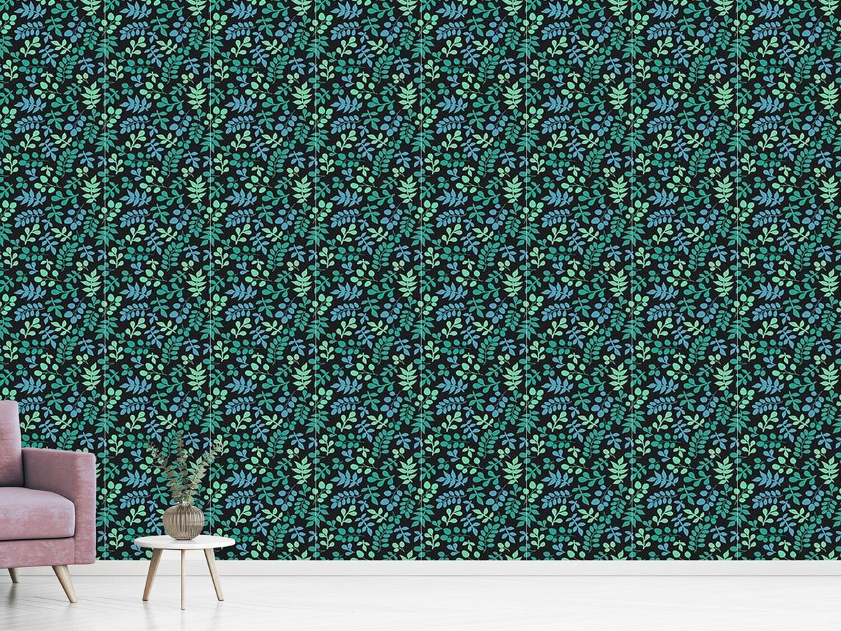 patterned-wallpaper-leaf-variations