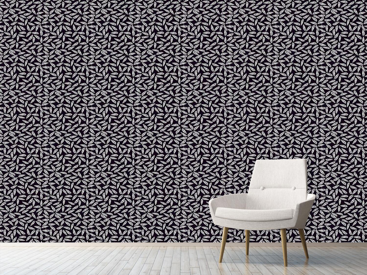 patterned-wallpaper-one-kind-of-leaf