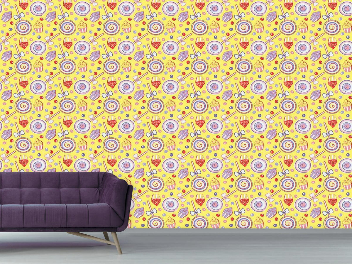 patterned-wallpaper-cookidoo-yellow