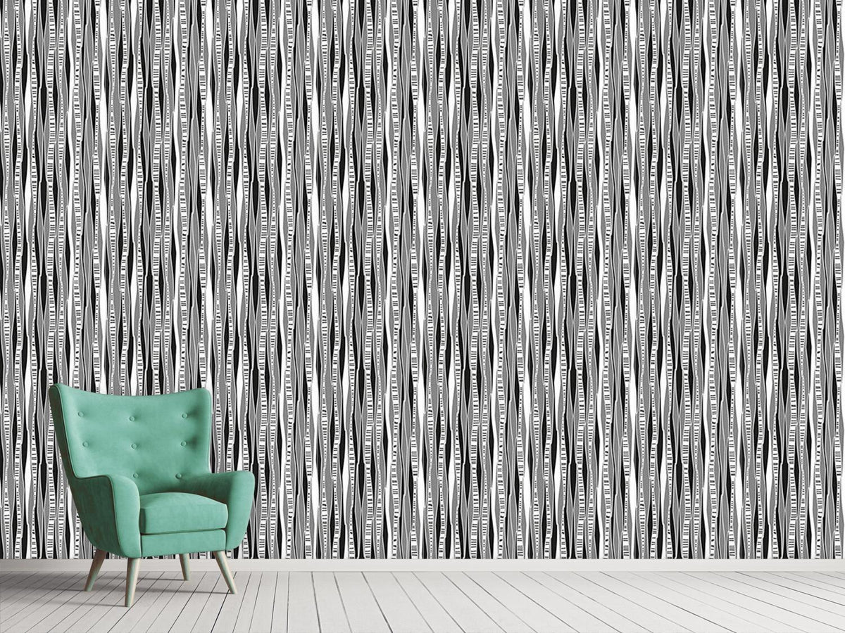 patterned-wallpaper-retro-birch-forest